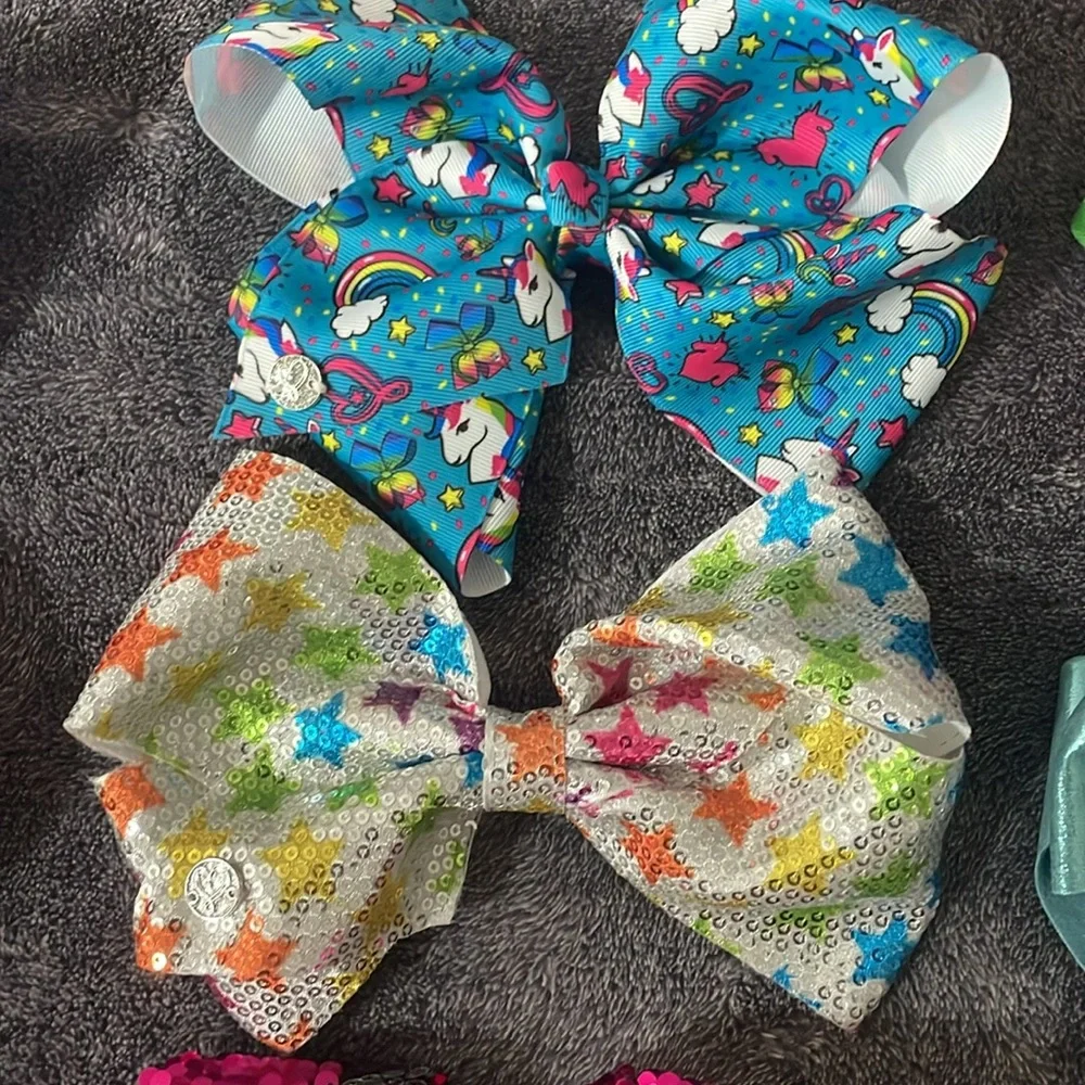 Vibrant Hair Bow Bundle